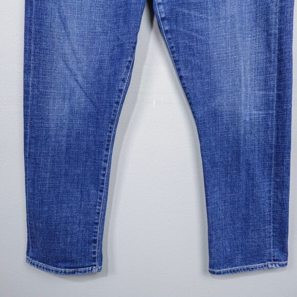 Citizens of Humanity Emerson Slim Boyfriend Jeans Sz 32 Crusade Wash Blue Denim - Picture 10 of 16